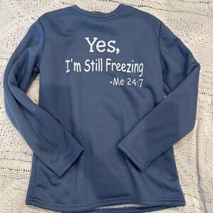 Long Sleeve Shirt with sherpa on the inside